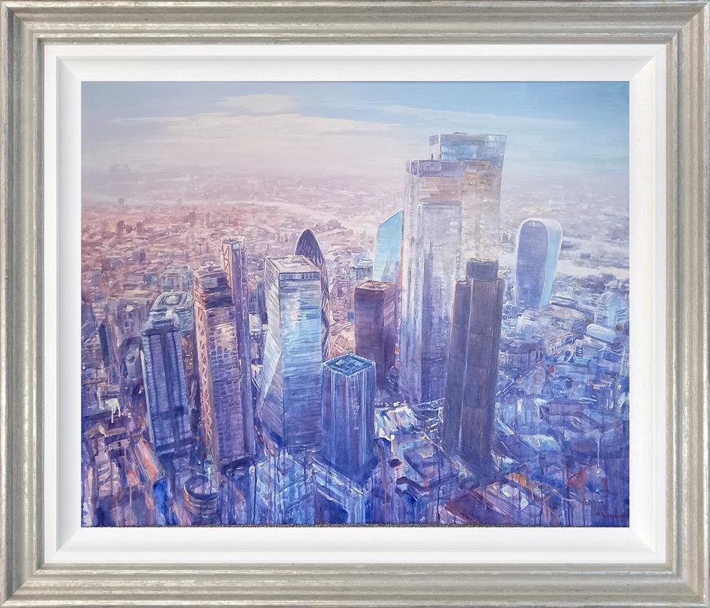 Mariusz Kaldowski - 'City Of London' - Framed Original Art