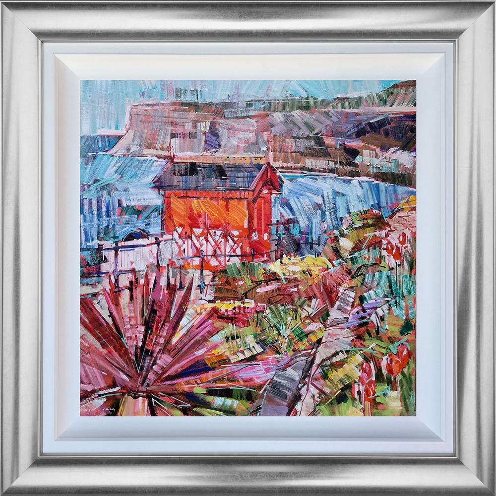 Colin Brown - 'Clifftop View' - Framed Original Art