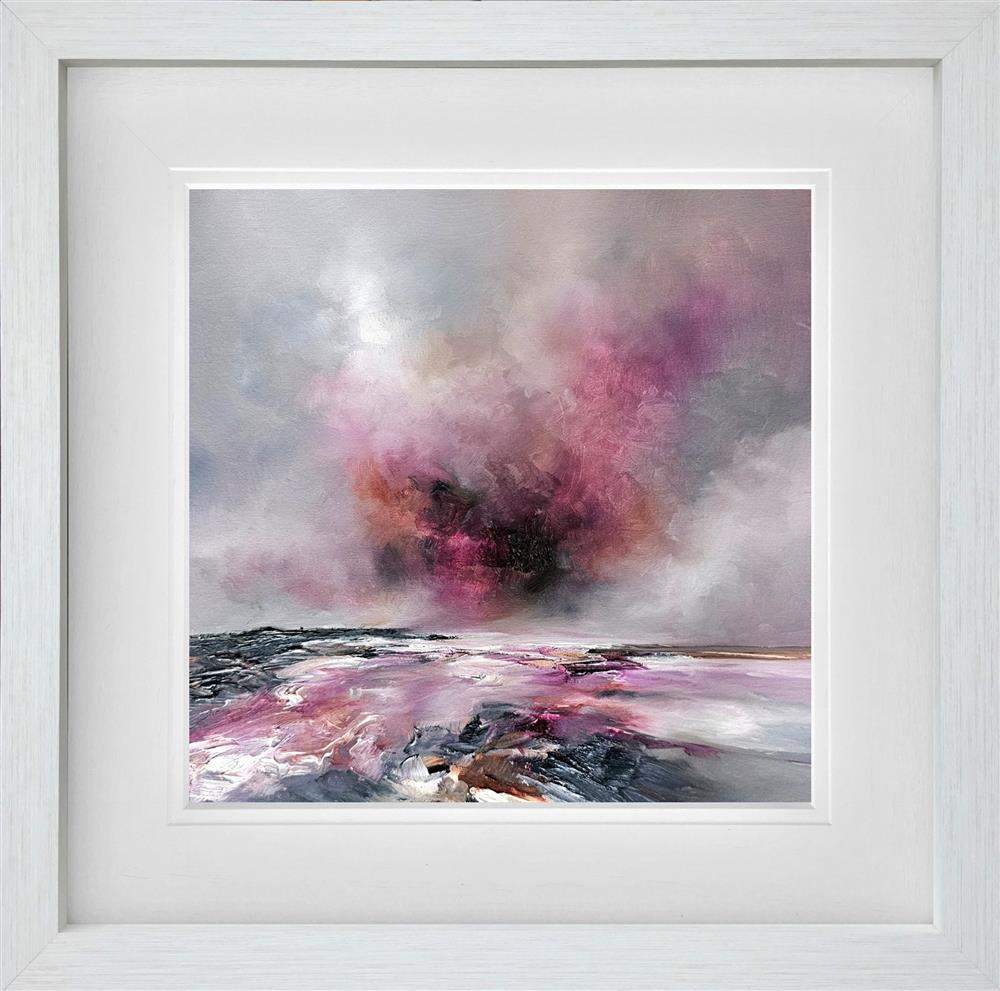 Alison Johnson - 'Crimson Hopes' - Framed Original Artwork