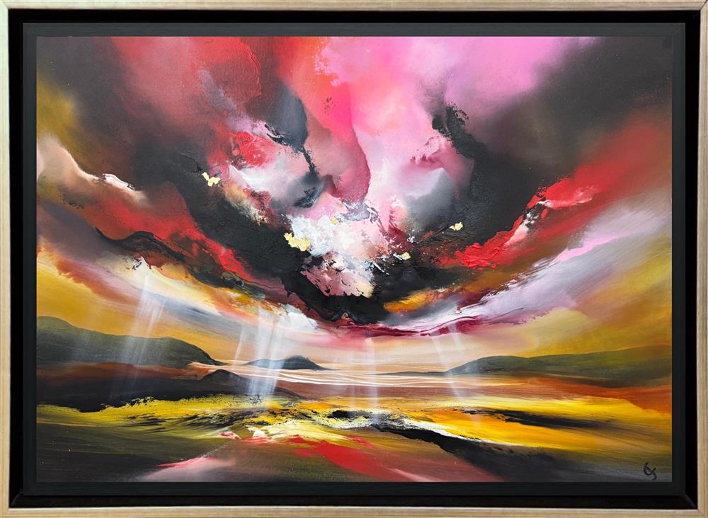 Craig Foord - 'Crimson Lights' - Framed Original