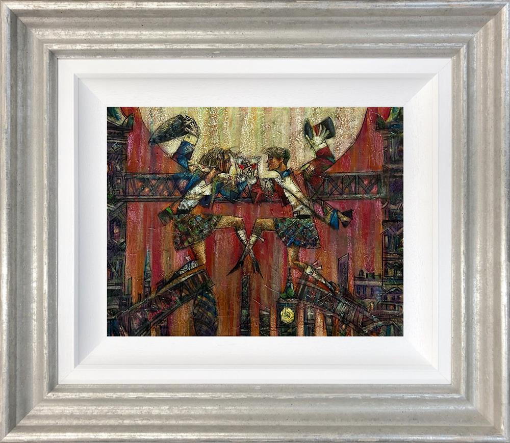 Andrei Protsouk - 'Crossing The Bridge' - Framed Original Artwork