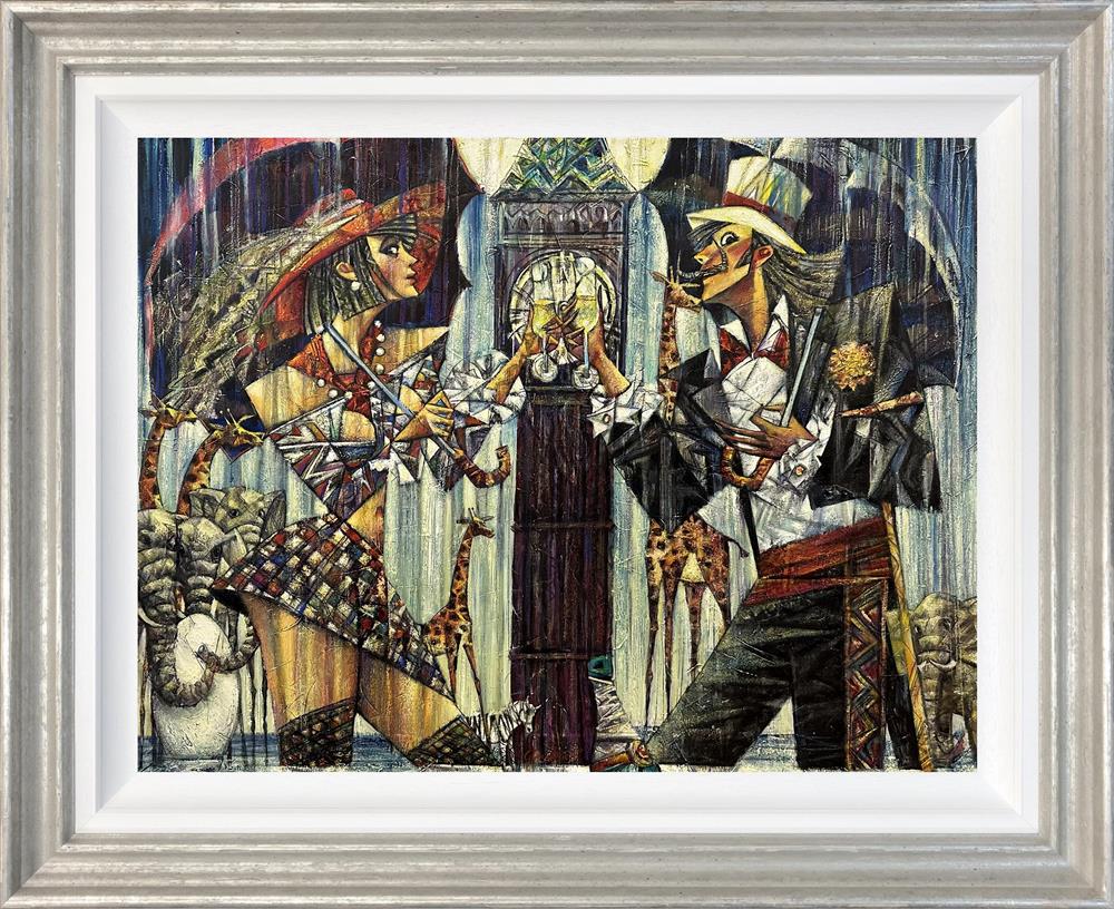 Andrei Protsouk - 'Dali And Gala' - Framed Original Art