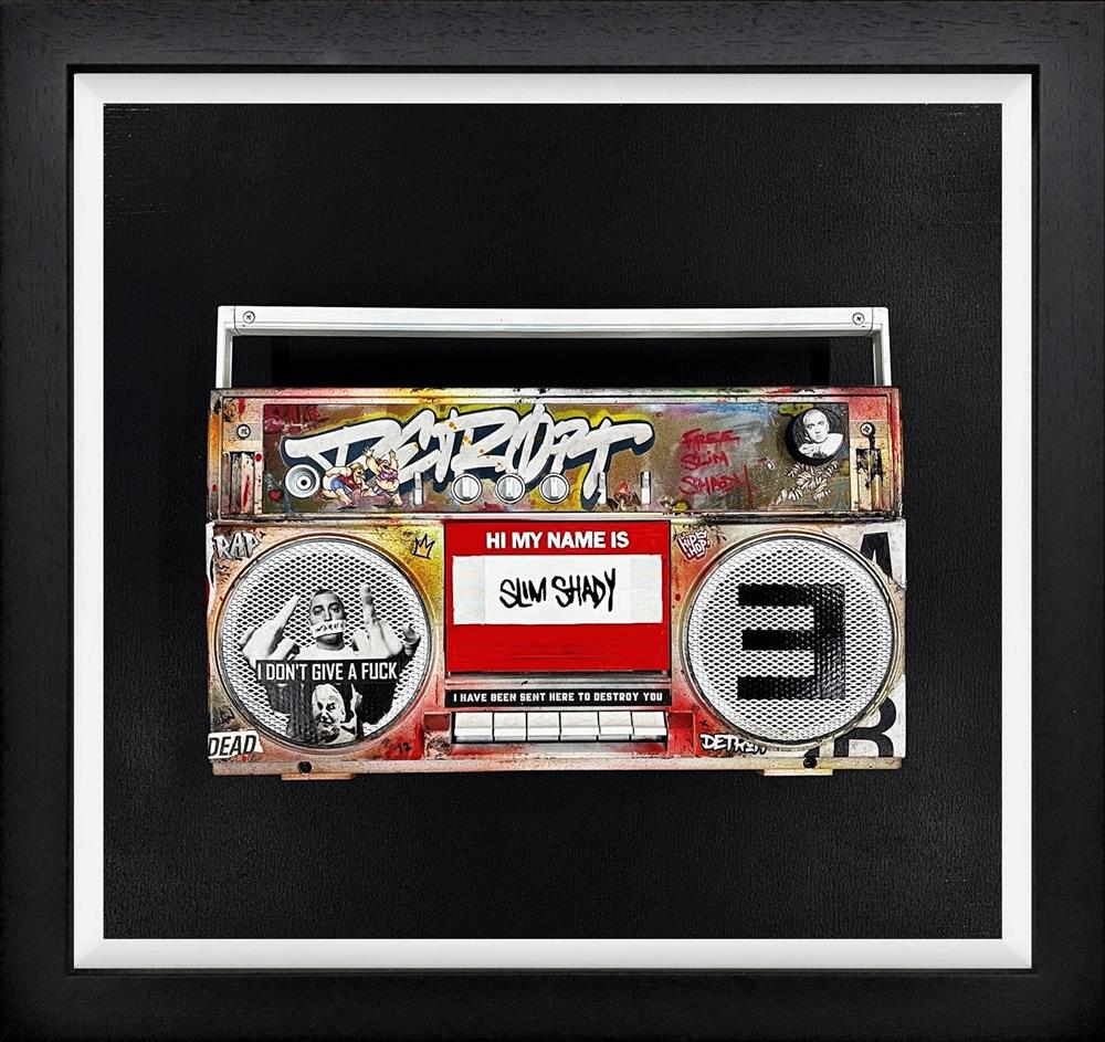 Add Subtract- 'Demo Tape - Sound System' - Framed Original Art