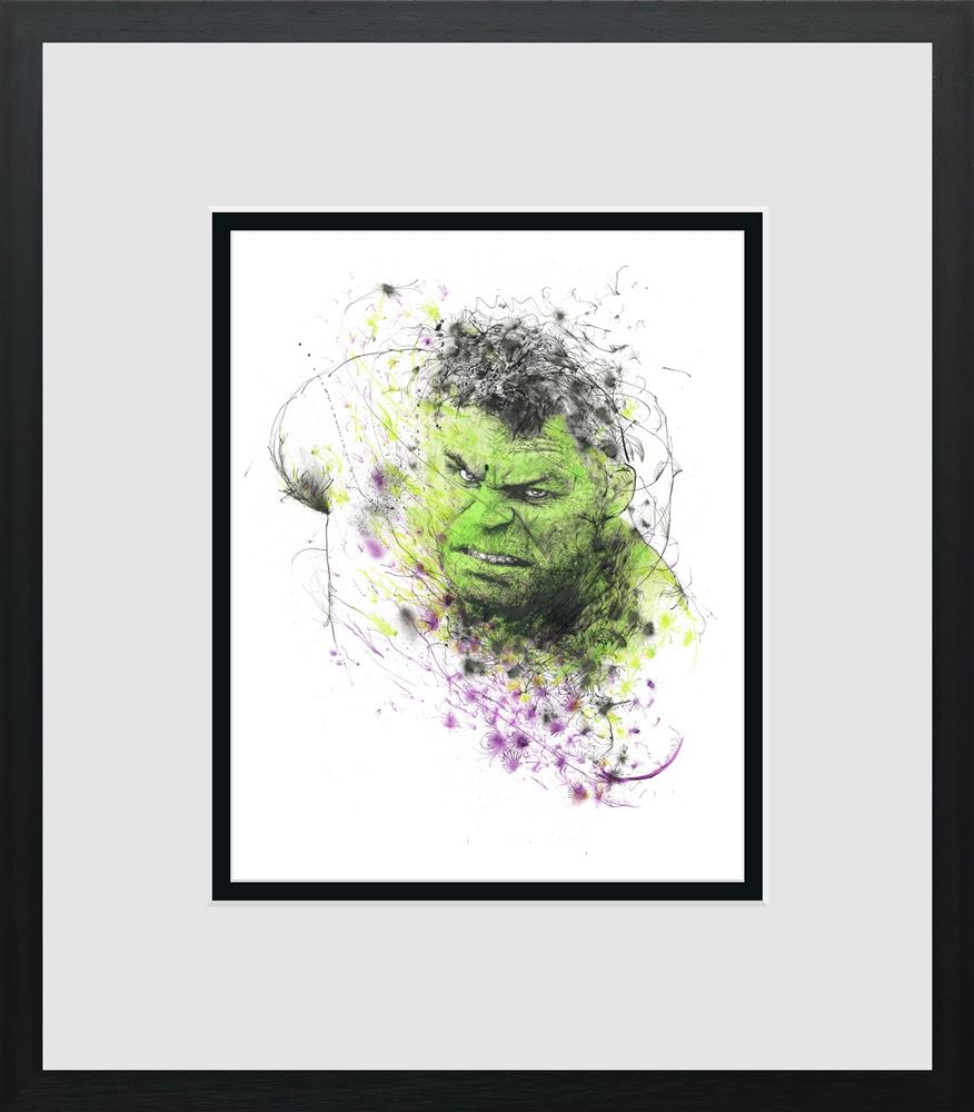 Scott Tetlow - 'Don't Make Me Angry - Miniature' - Framed Limited Edition Print