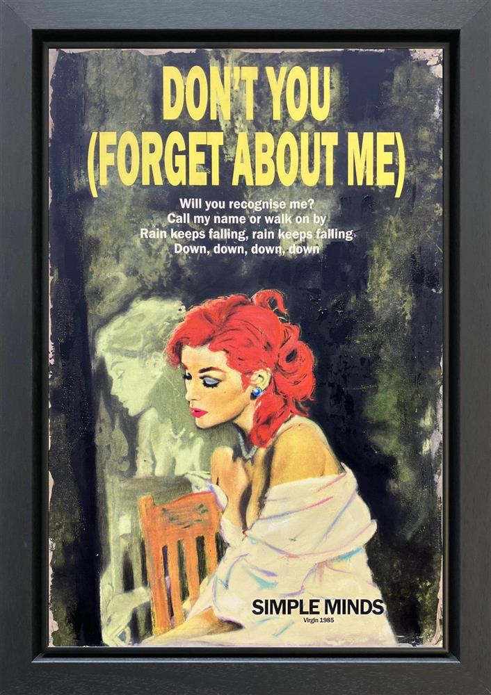 Linda Charles - 'Don't Forget About Me' - Framed Original Artwork