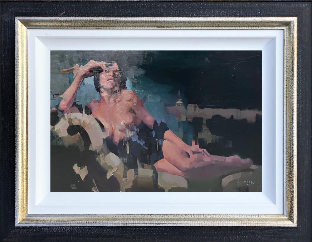 Shaun Othen - 'Draped Nude VX' - Framed Original Art