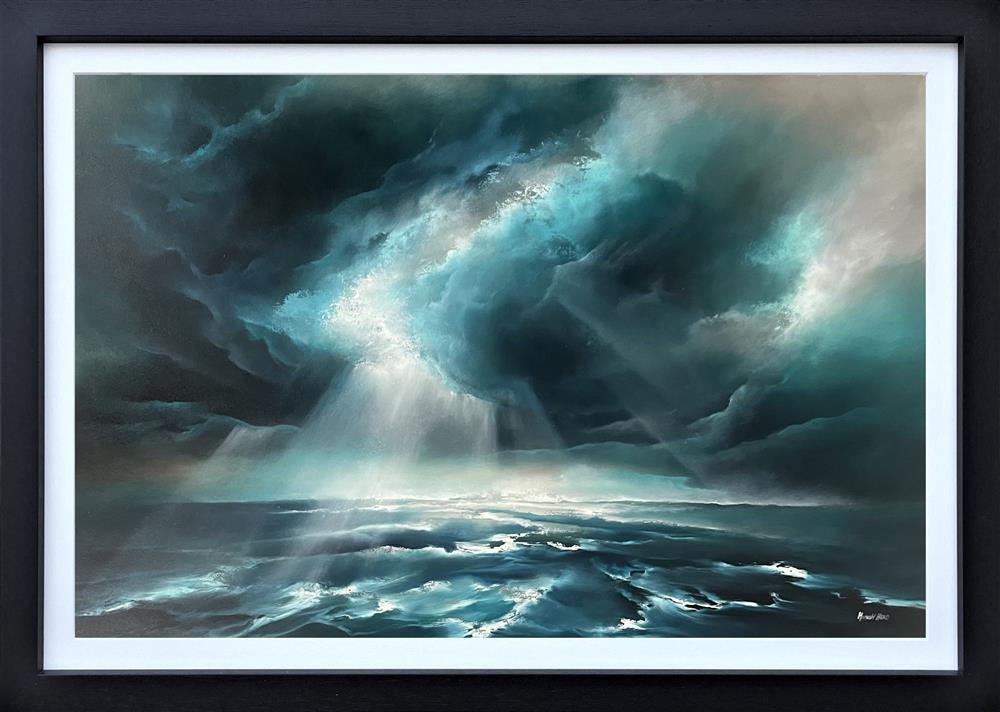 Hamish Herd - 'Dreams Of Teal' - Framed Original Artwork