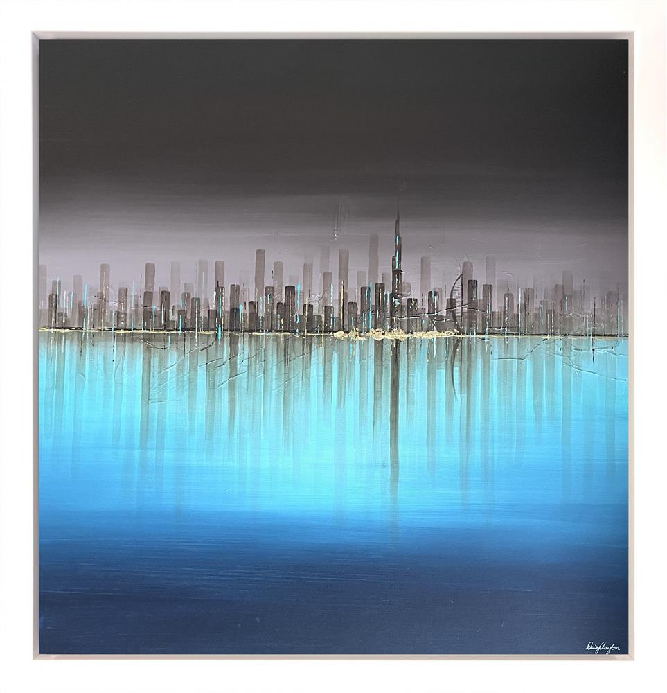 Daisy Clayton -  'Dubai Reflections' - Framed Original Artwork