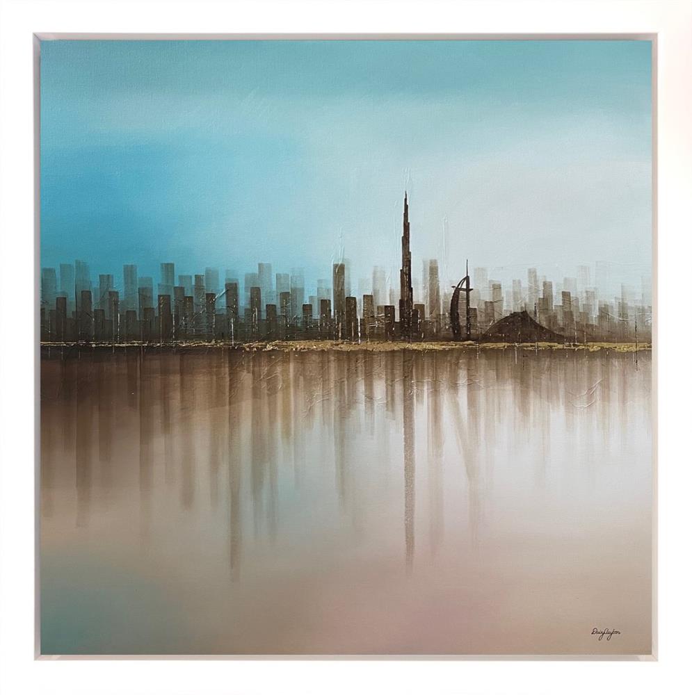 Daisy Clayton -  'Dubai City Life' - Framed Original Artwork