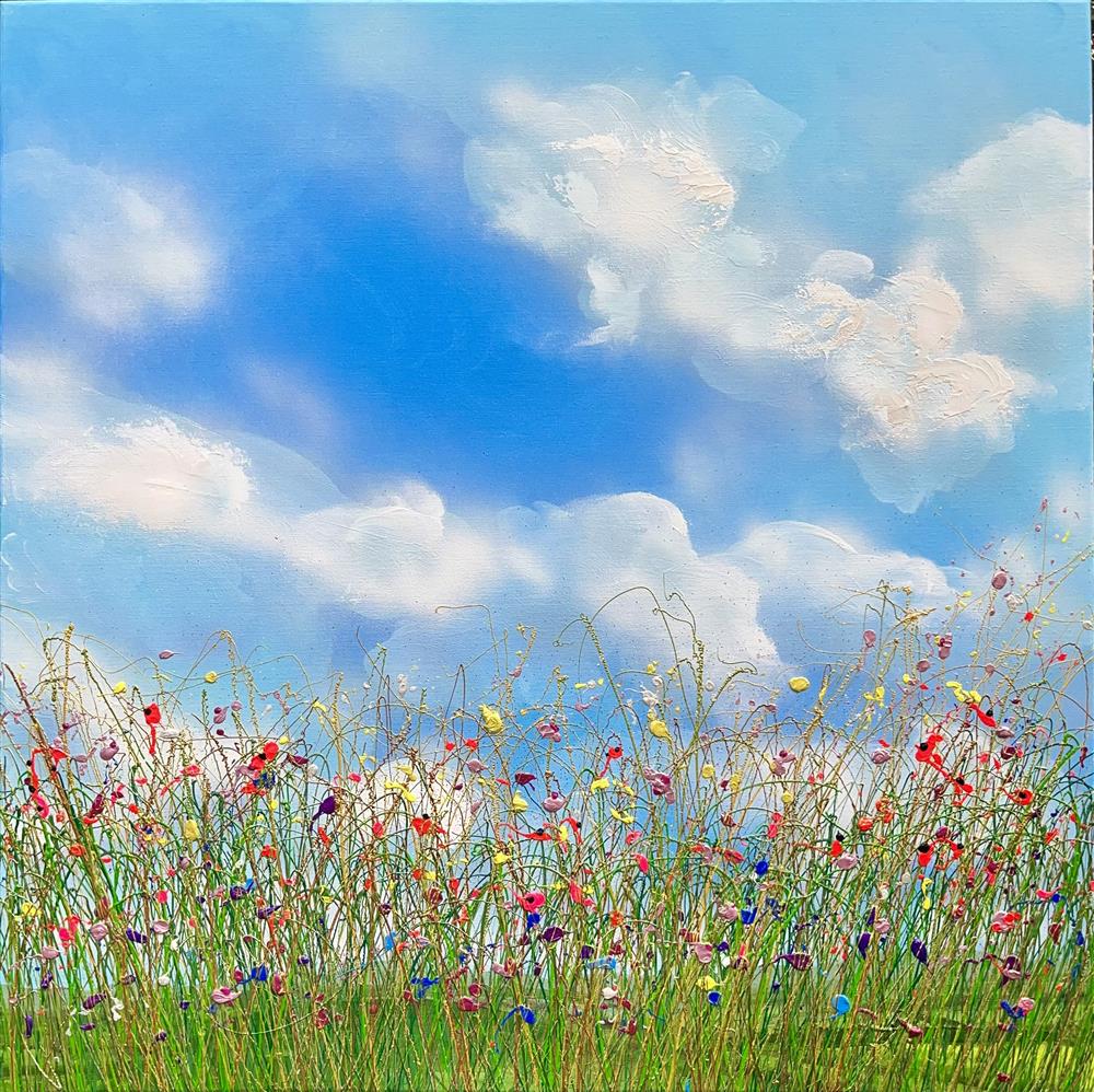 Lisa Pang - 'Early Summer Skies' - Framed Original Artwork