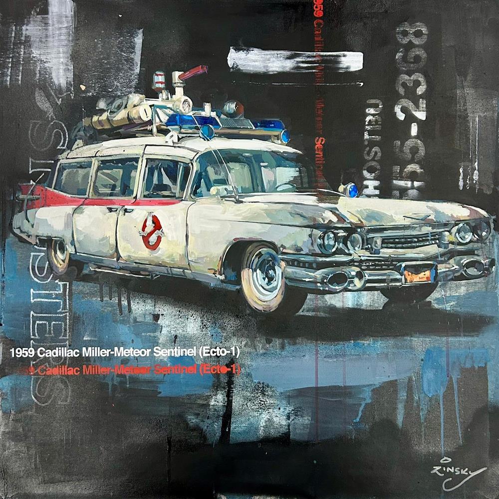 Zinsky - 'Ecto I' - Framed Original Artwork