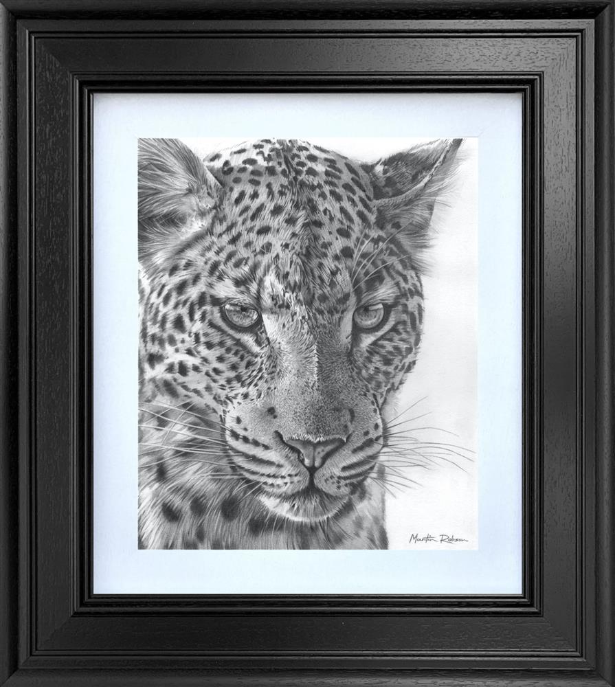 Martin Robson - 'Emerald Gaze - Study' - Framed Limited Edition Art