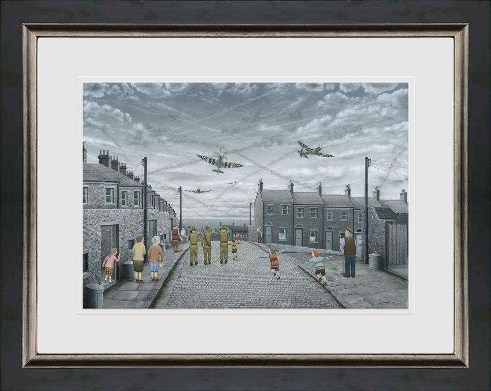 Leigh Lambert - 'Emerging Victorious' - Paper  - Framed Limited Edition Art