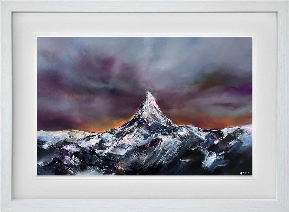 Alison Johnson - 'Everest' - Framed Original Artwork