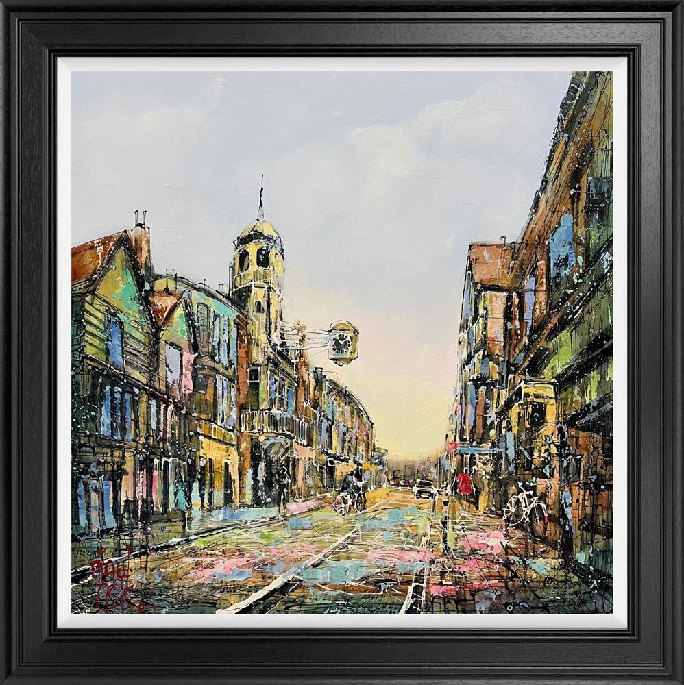 Nigel Cooke - 'Exploring Guildford' - Framed Original Artwork