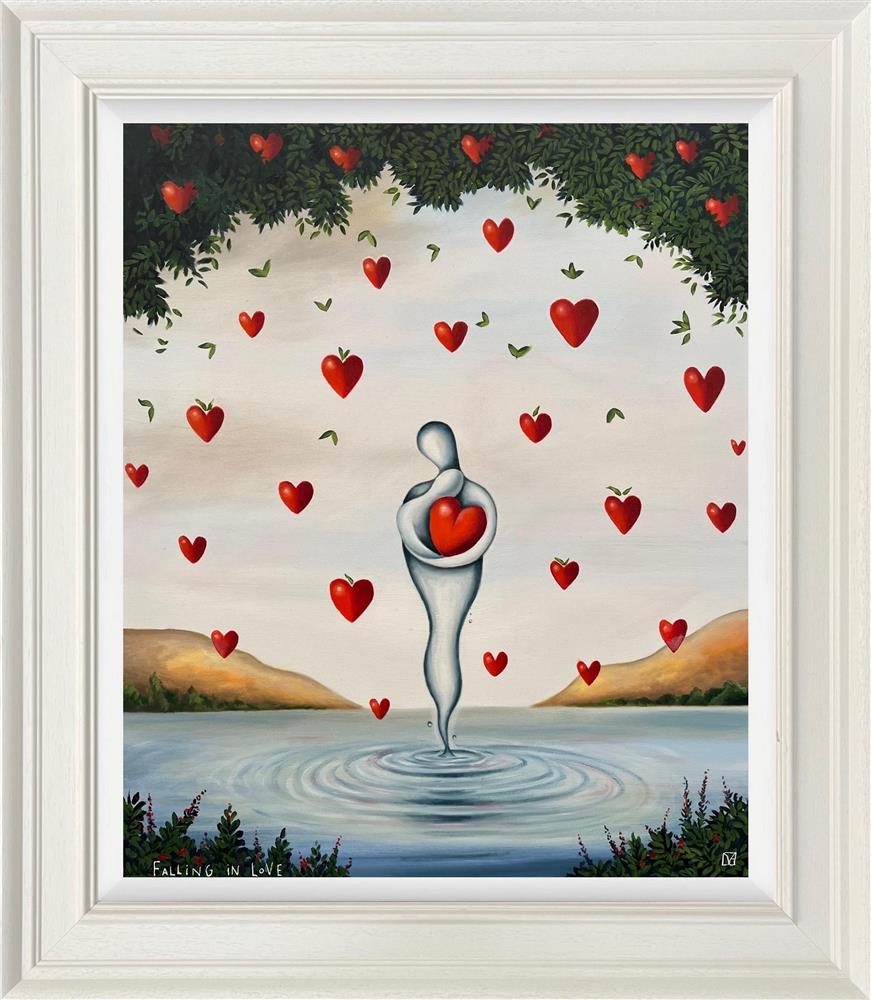 Michael Abrams - 'Falling In Love' - Framed Original Art