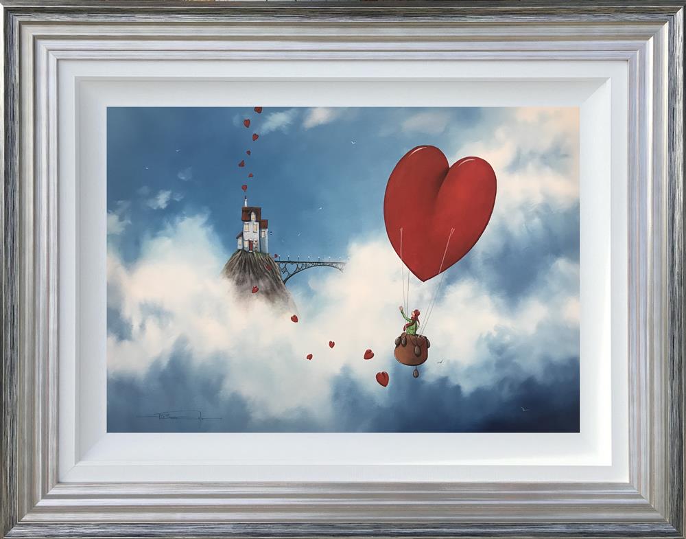 Dale Bowen - 'Floating In Love' - Framed Original Art