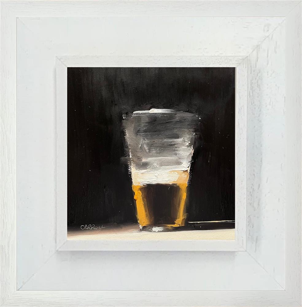 Neil Carroll - 'Glass Of Beer' - Framed Original Artwork