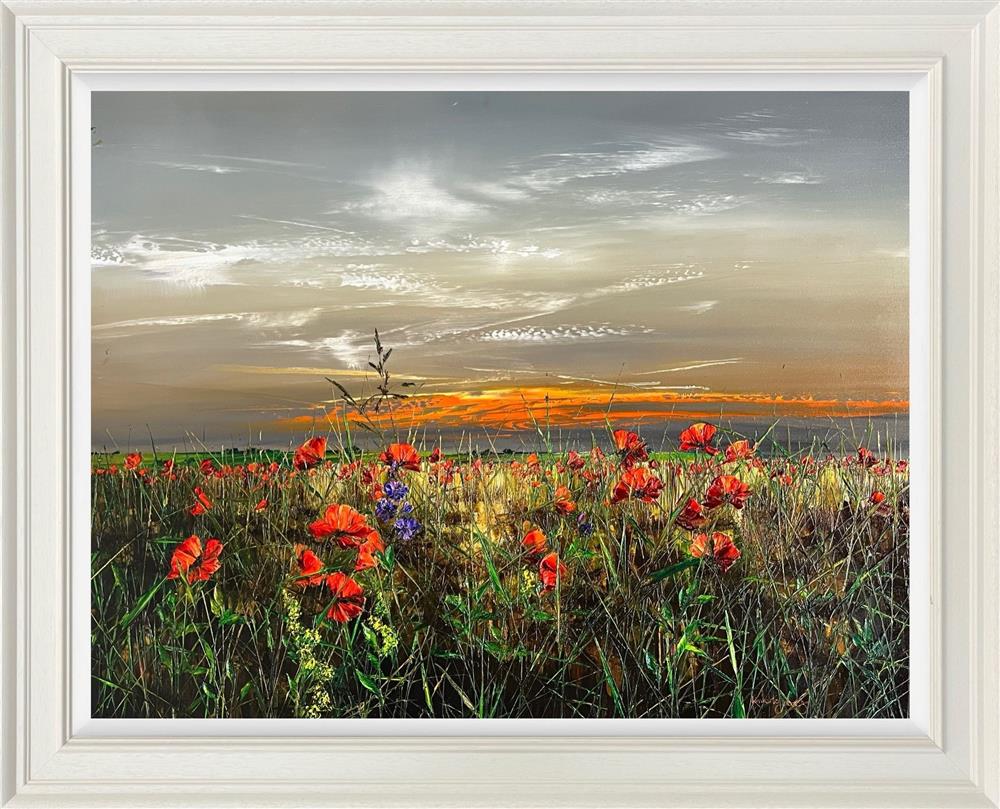 Kimberley Harris - 'Golden Glows' - Framed Original Art