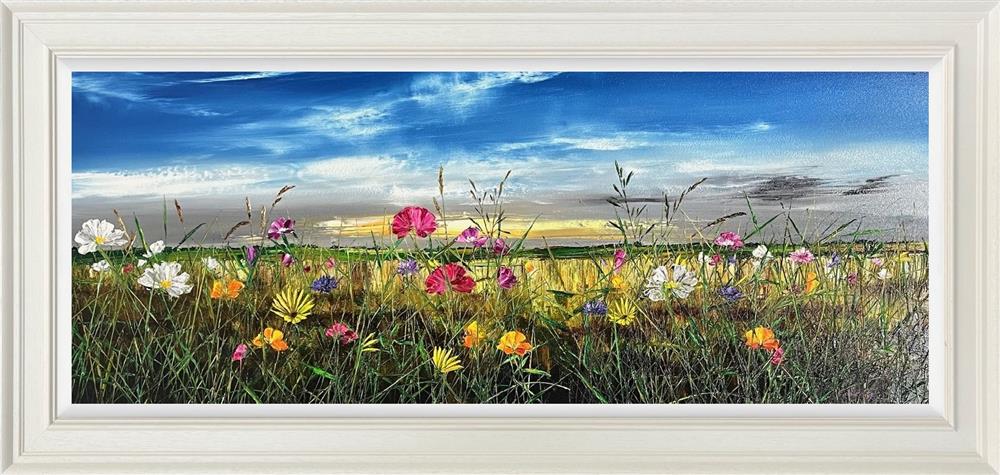 Kimberley Harris - 'Golden Lands' - Framed Original Art