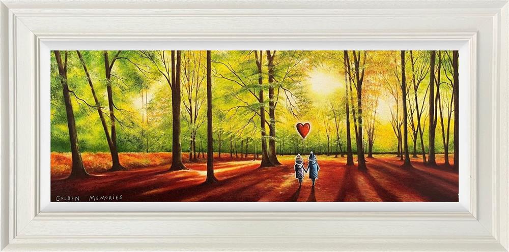 Michael Abrams - 'Golden Memories' - Framed Original Art