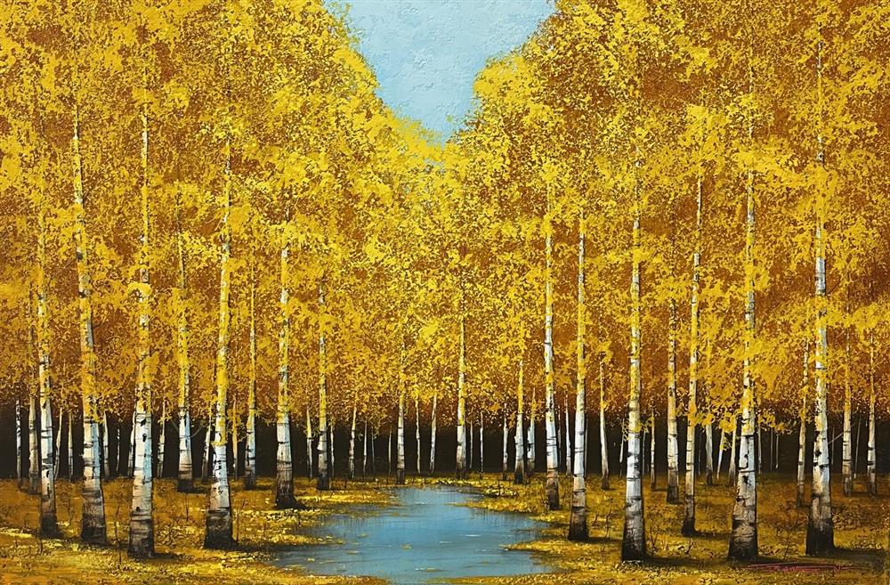 Dale Bowen - 'Golden Reflections' - Framed Original Art