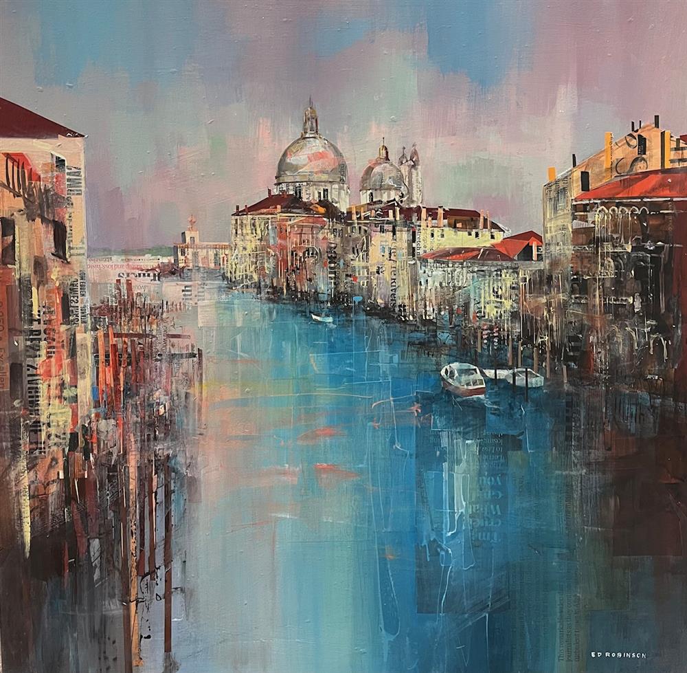 Ed Robinson - 'Grand Canal'  - Framed Original Artwork