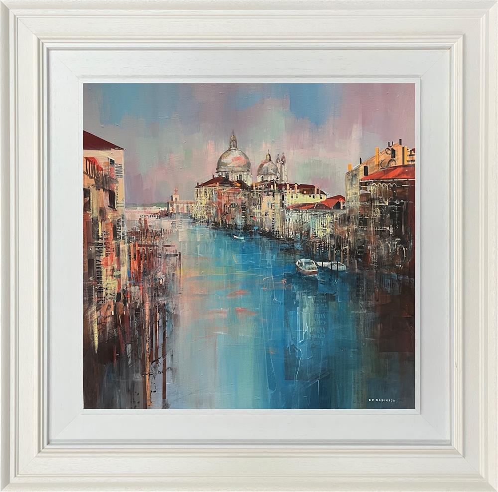 Ed Robinson - 'Grand Canal'  - Framed Original Artwork