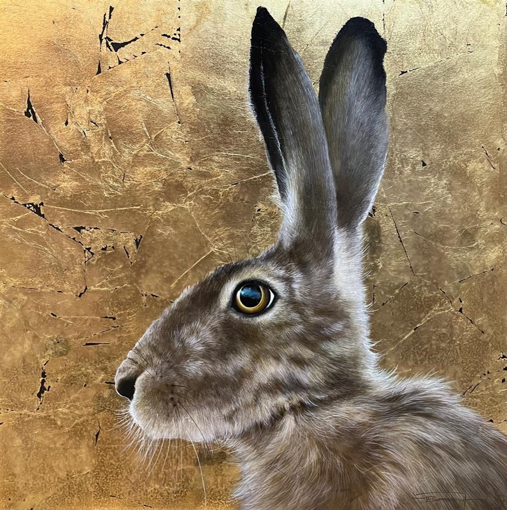 Dale Bowen - 'Hare II' - Framed Original Art