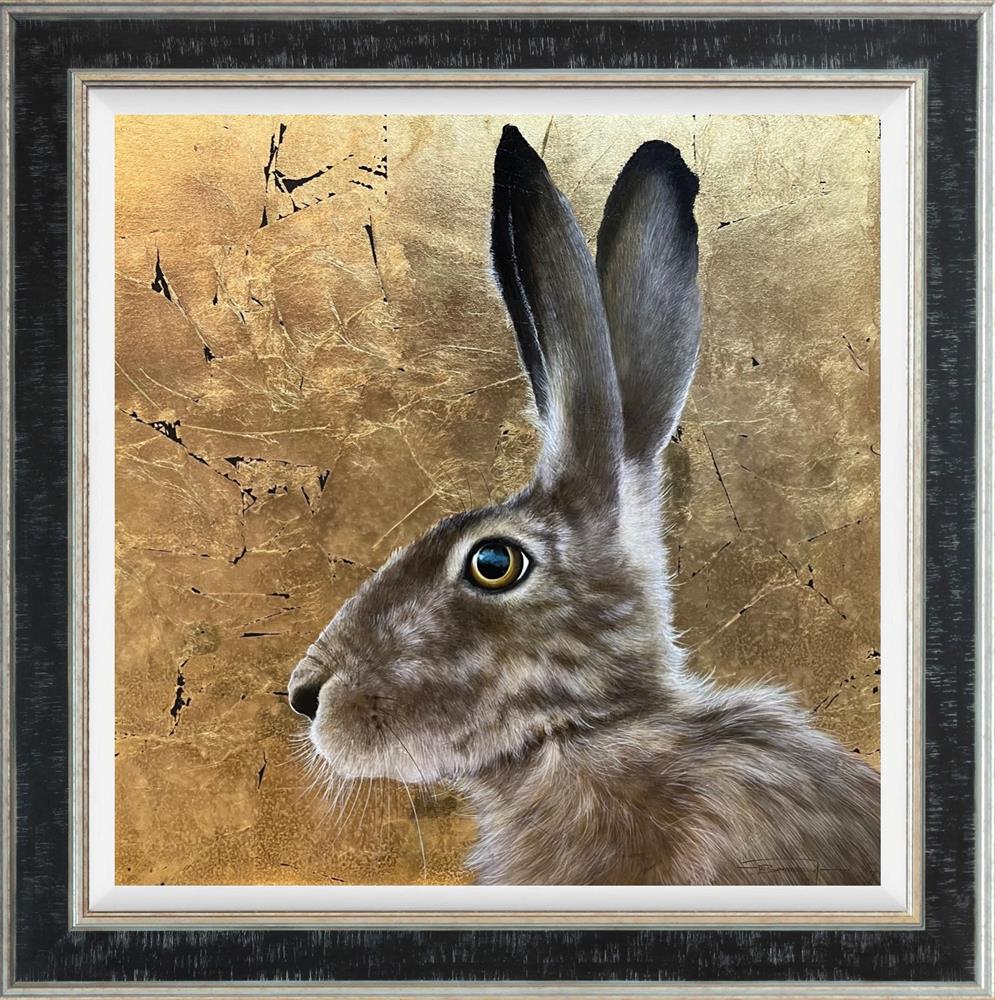 Dale Bowen - 'Hare II' - Framed Original Art