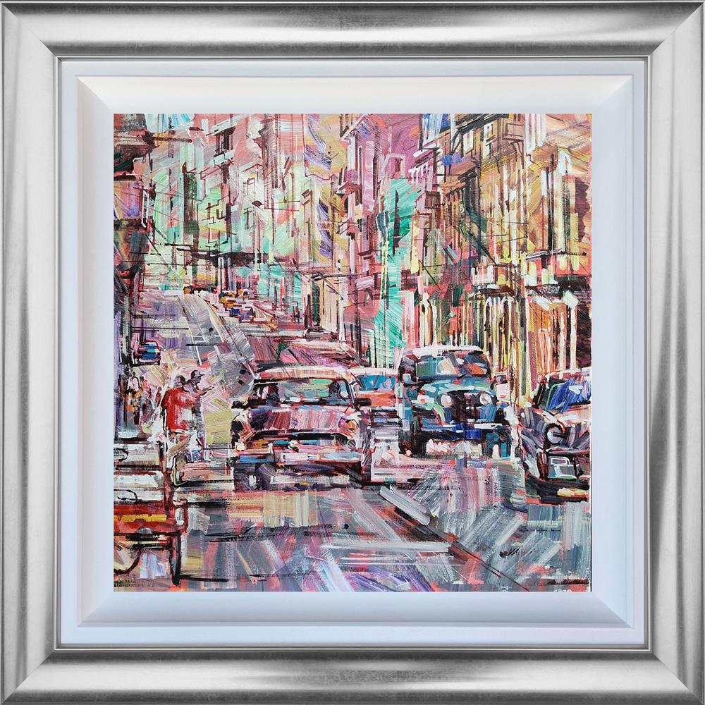 Colin Brown - 'Havana Streets' - Framed Original Art