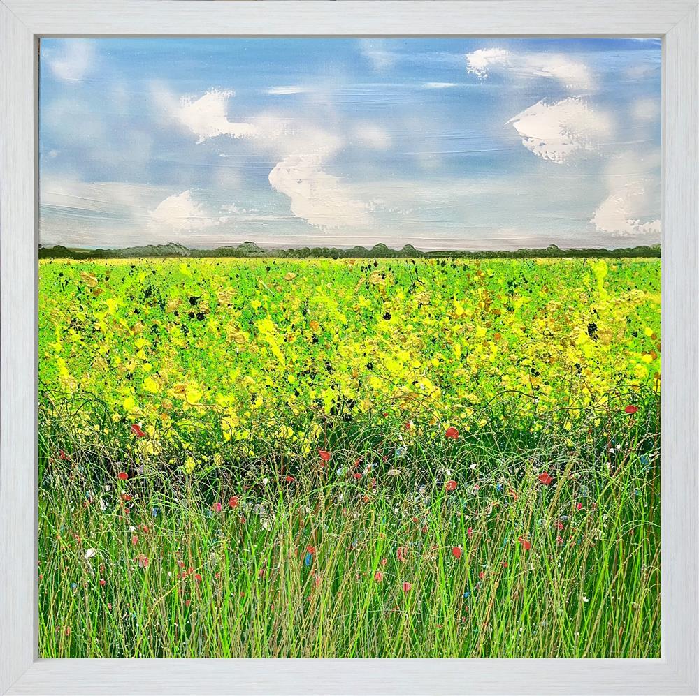 Lisa Pang - 'Hidcote Fields' - Framed Original Artwork