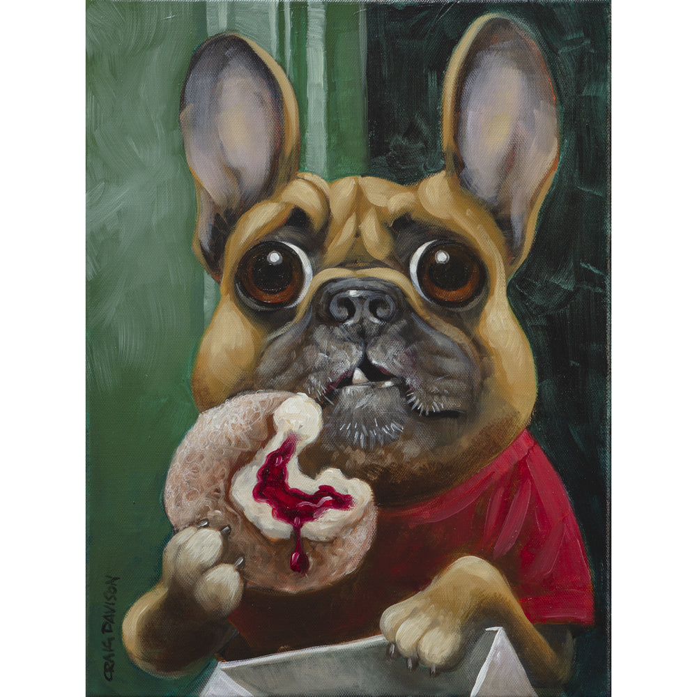 Craig Davison  - 'I Had To Eat Them All, Or They Would Have Gone Stale'- Framed Limited Edition