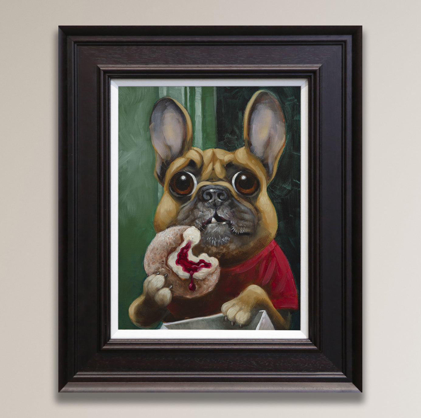 Craig Davison  - 'I Had To Eat Them All, Or They Would Have Gone Stale'- Framed Limited Edition