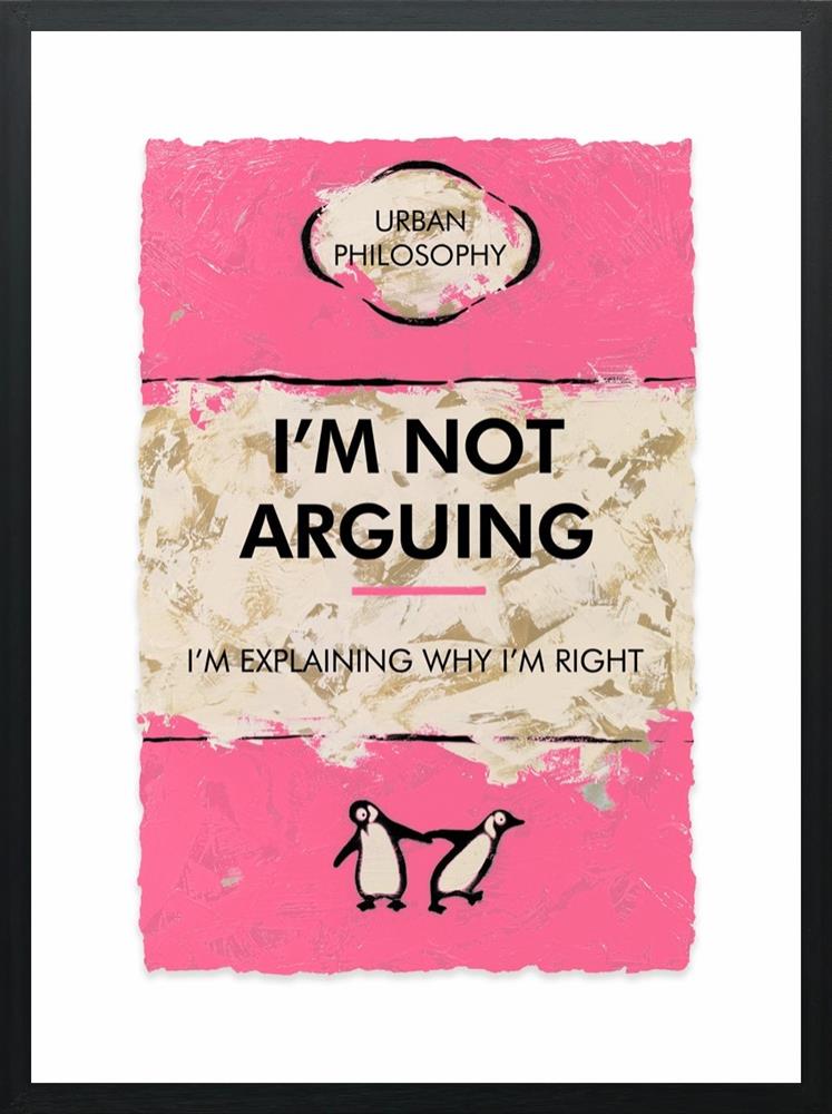 Hue Folk - 'I'm Not Arguing...' - Studio Limited Edition