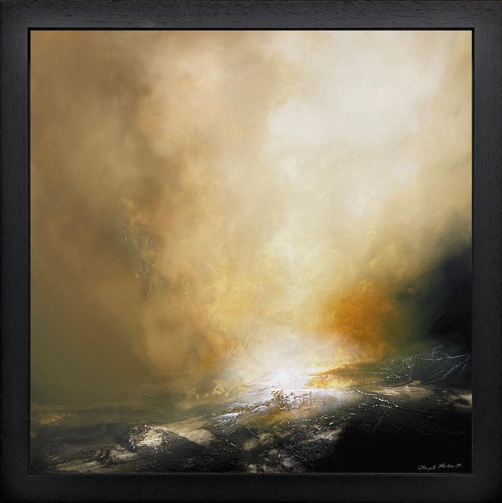 Sheryl Roberts - 'Infinite Ochre' - Framed Original Artwork