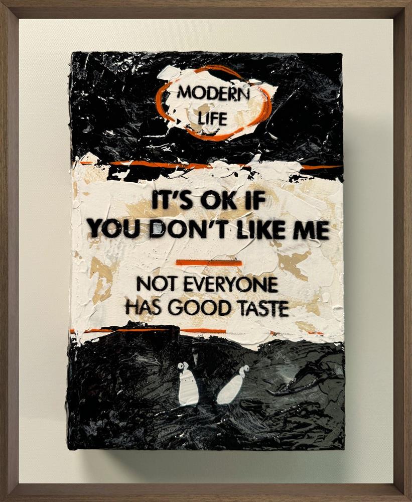 Hue Folk - 'It's OK If You Don't Like Me - Storybook'' - Framed Original Art