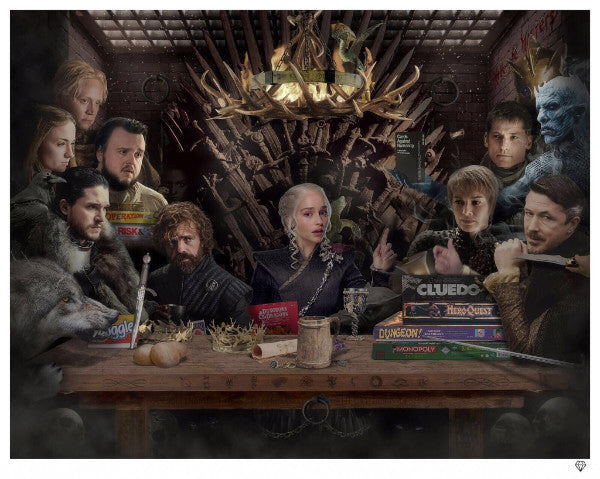 JJ ADAMS -  STOCK CLEARANCE -  'Game Of Thrones ' -  Limited Edition Print