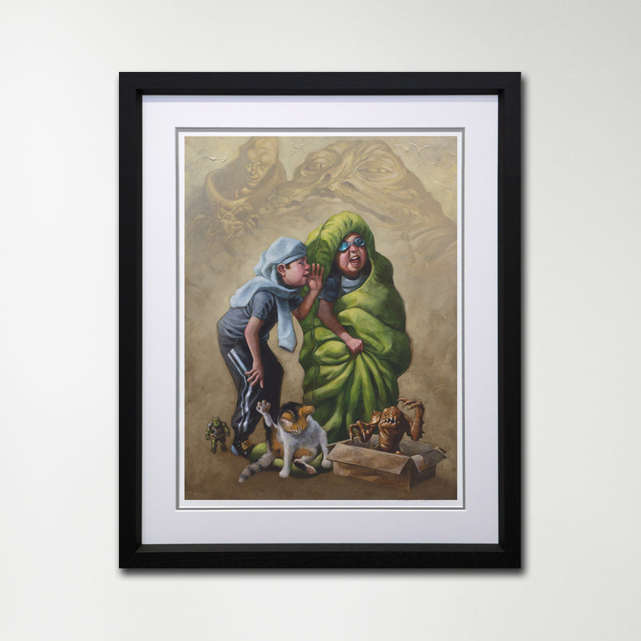 Craig Davison  - 'Jabba Jibber Jabber'- Framed Limited Edition