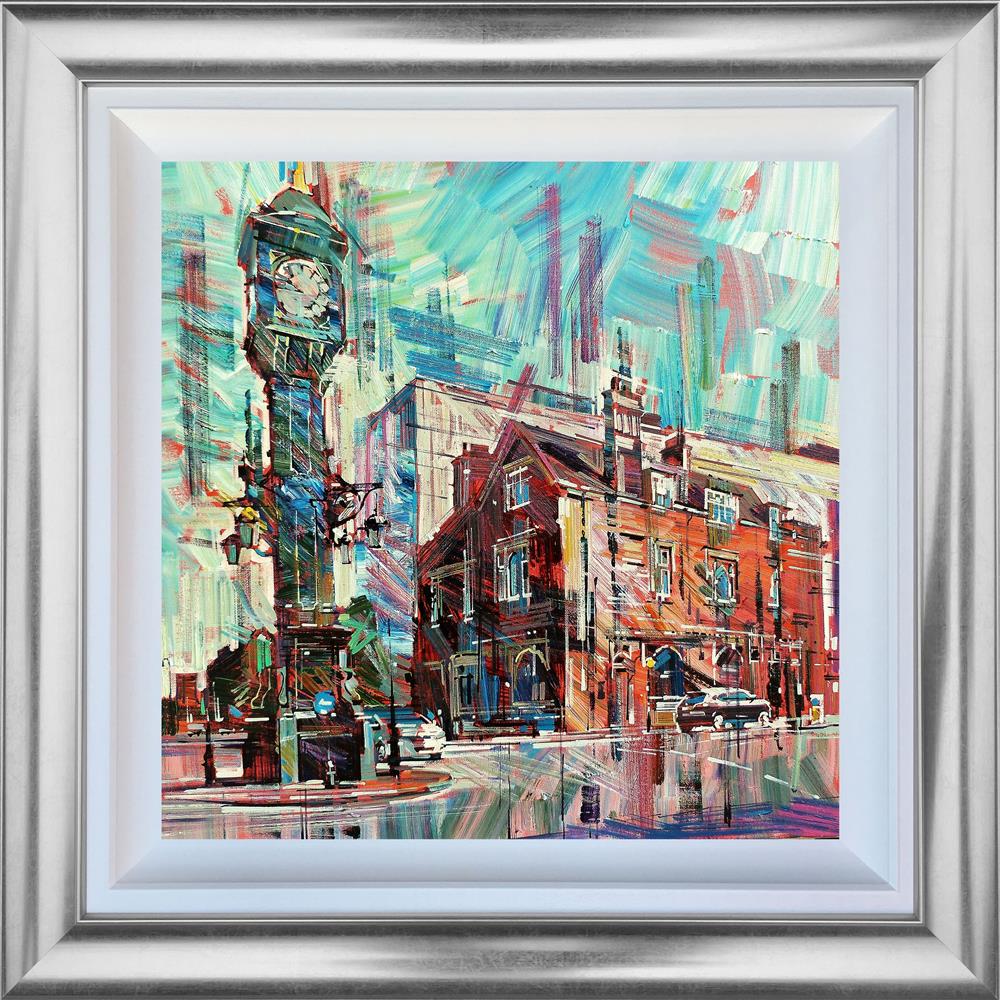 Colin Brown - 'Jewelry Quarter' - Framed Original Art