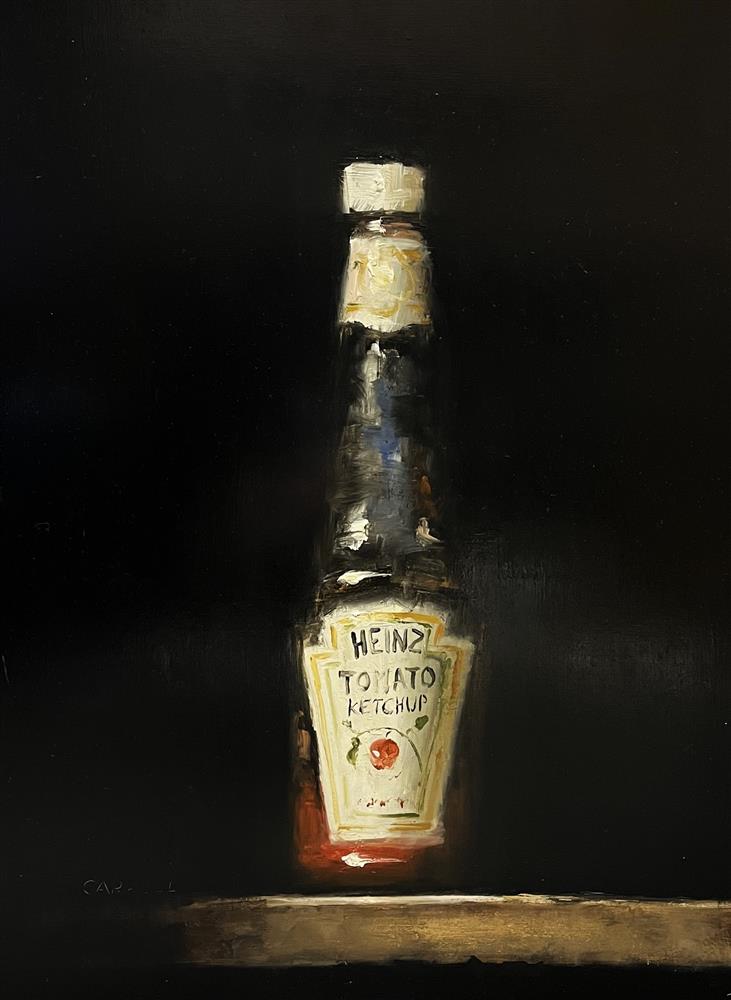 Neil Carroll - 'Ketchup Bottle XL' - Framed Original Artwork