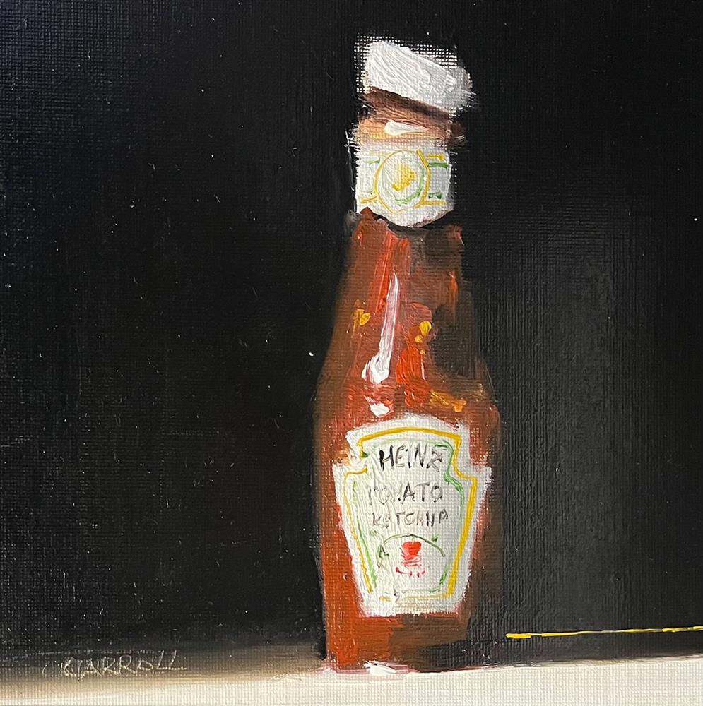 Neil Carroll -  'Ketchup Bottle' - Framed Original Artwork