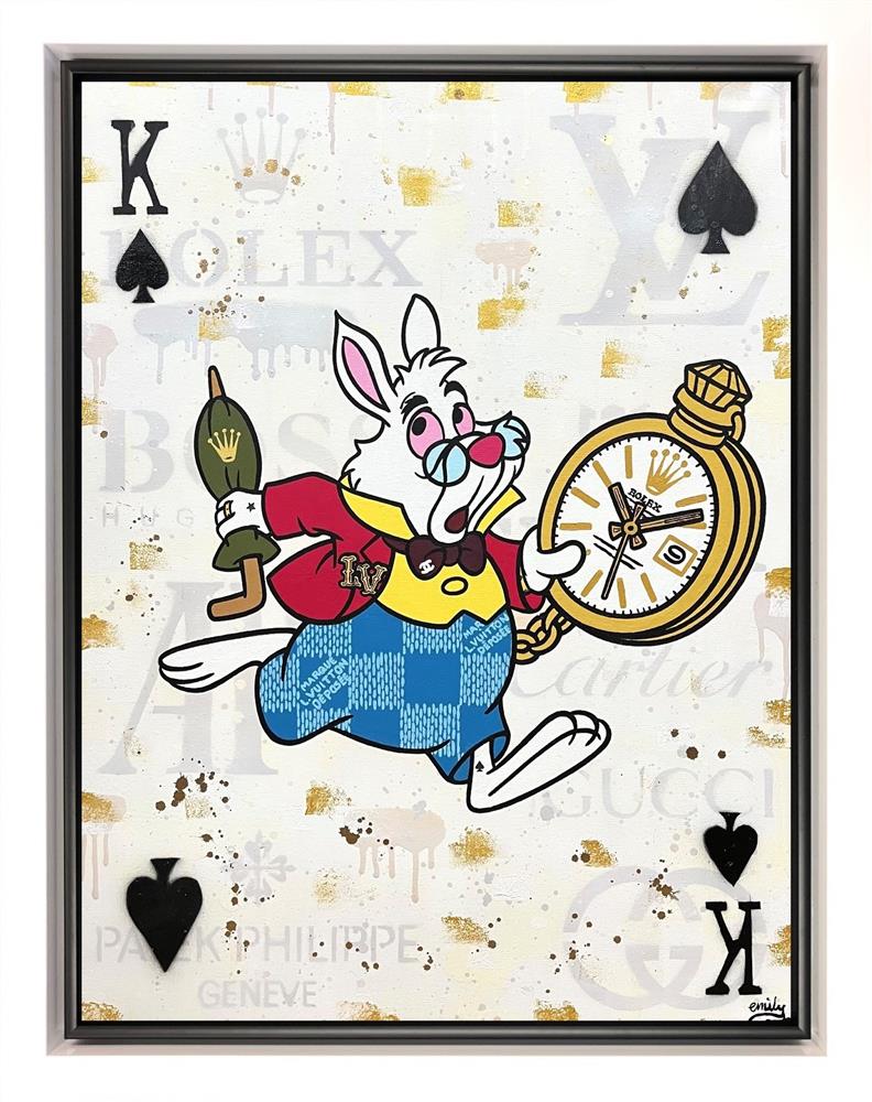 Emily Crook - 'King Of Spades' - Framed Original Art