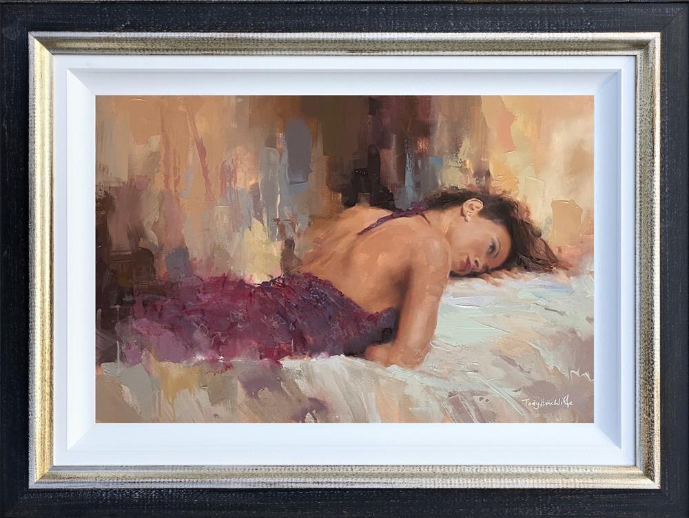 Tony Hinchliffe - 'Kiss And Tell' - Framed Original Art