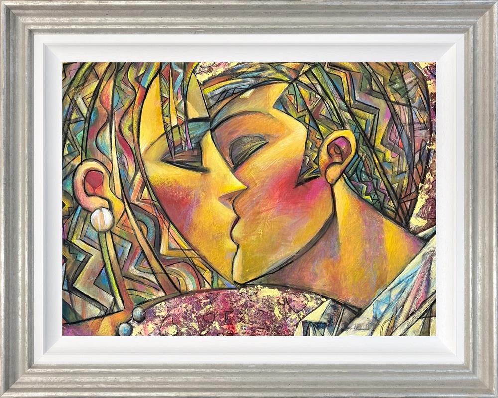 Andrei Protsouk - 'Kiss' - Framed Original Art