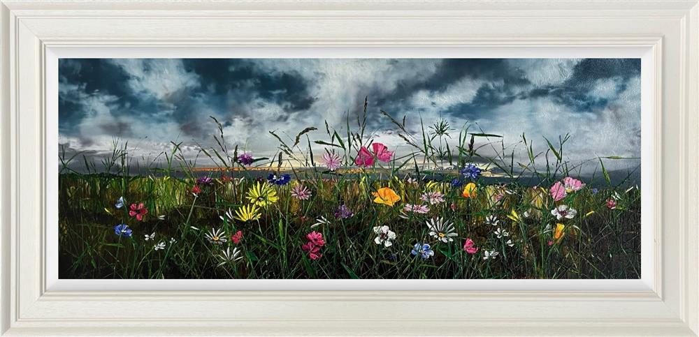 Kimberley Harris - 'Lands We Live' - Framed Original Art