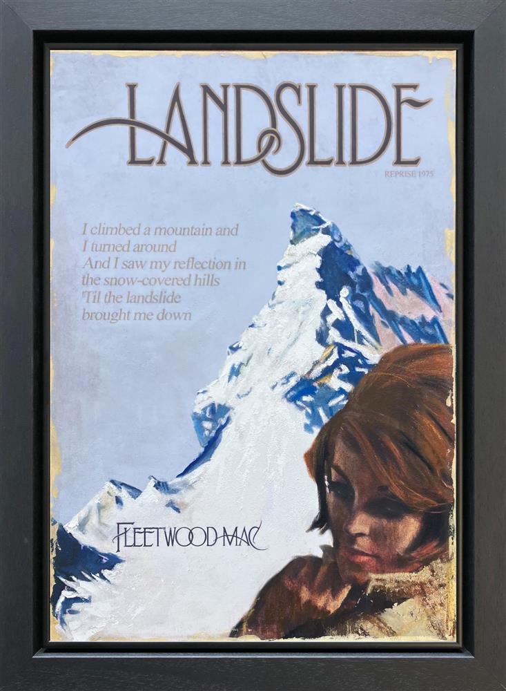 Linda Charles - 'Landslide' - Framed Original Artwork