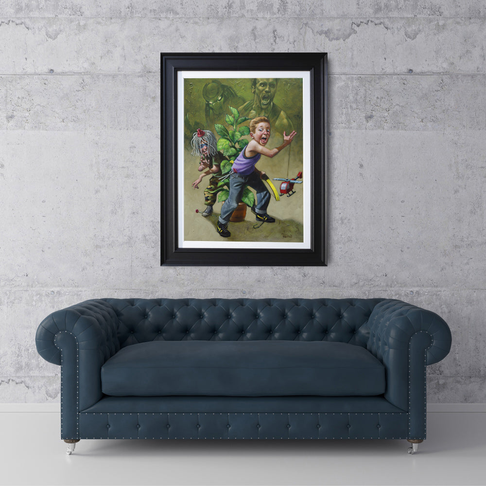 Craig Davison  - 'Get To Da Choppa!'- Framed Limited Edition