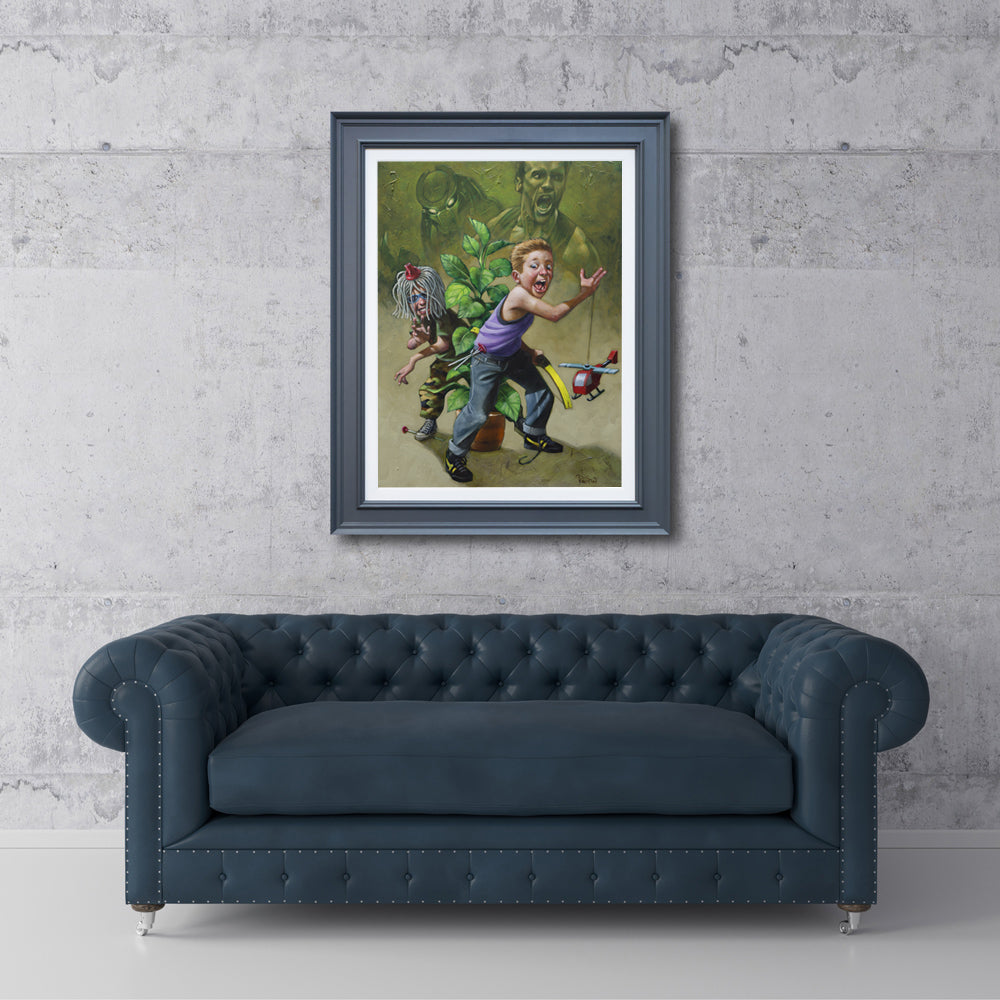 Craig Davison  - 'Get To Da Choppa!'- Framed Limited Edition