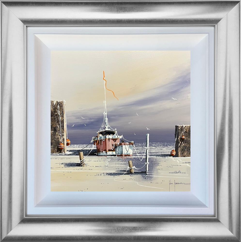 John Horsewell - 'Lavender Skies' - Framed Original Artwork